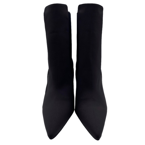 Good American Boot High Kickstand Chocolate Brown Neoprene Leather Sole Size 9 - Picture 3 of 9